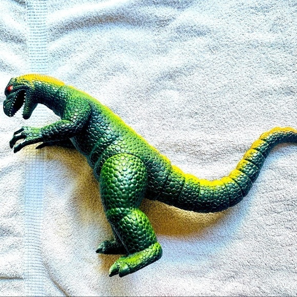 VTG big Mei T-Rex dinosaur green - Picture 1 of 6